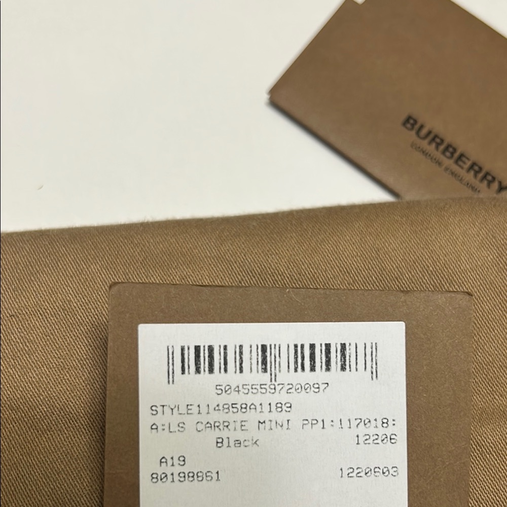 Burberry Mini Calf Hair and Leather Shoulder cross body bag brown cow print NWT - Picture 7 of 11